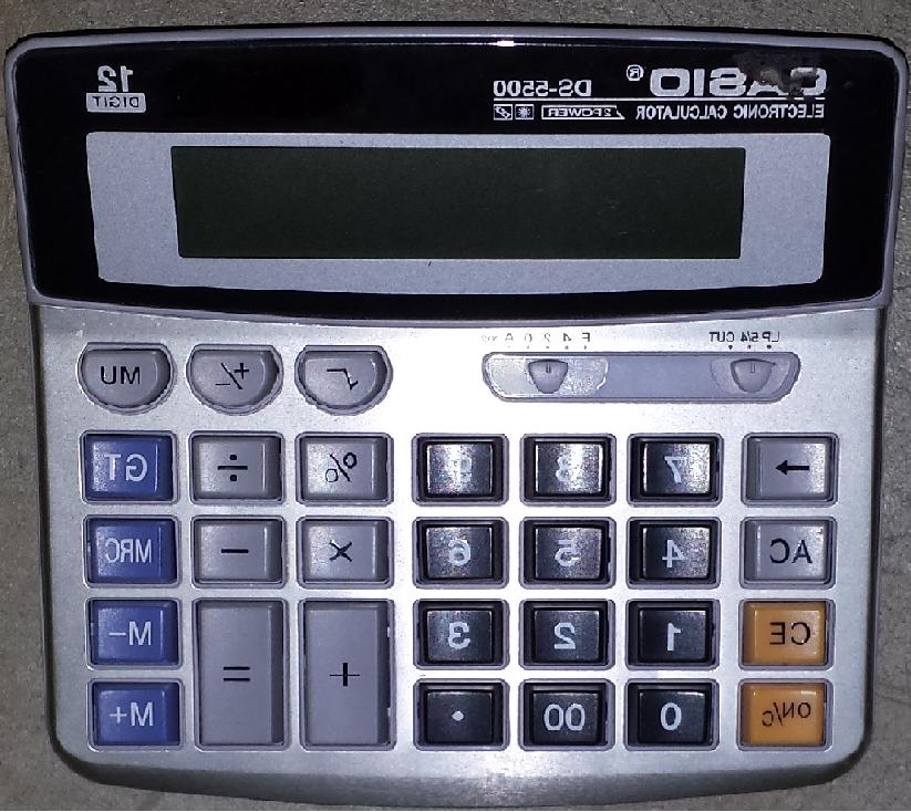 hidden calculator watch