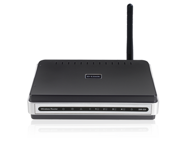 DLINK DIR-320 W'LESS G/4 PORT 10/100MBPS WITHCH& USB PRINT SERVI