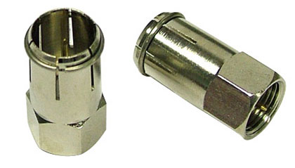 DIGIMATCH 18MM-DV49A ADAPTOR 'F' FIXED TO 'F' PUSH ON