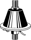 Antenna Heavy-Duty Base 5/16"