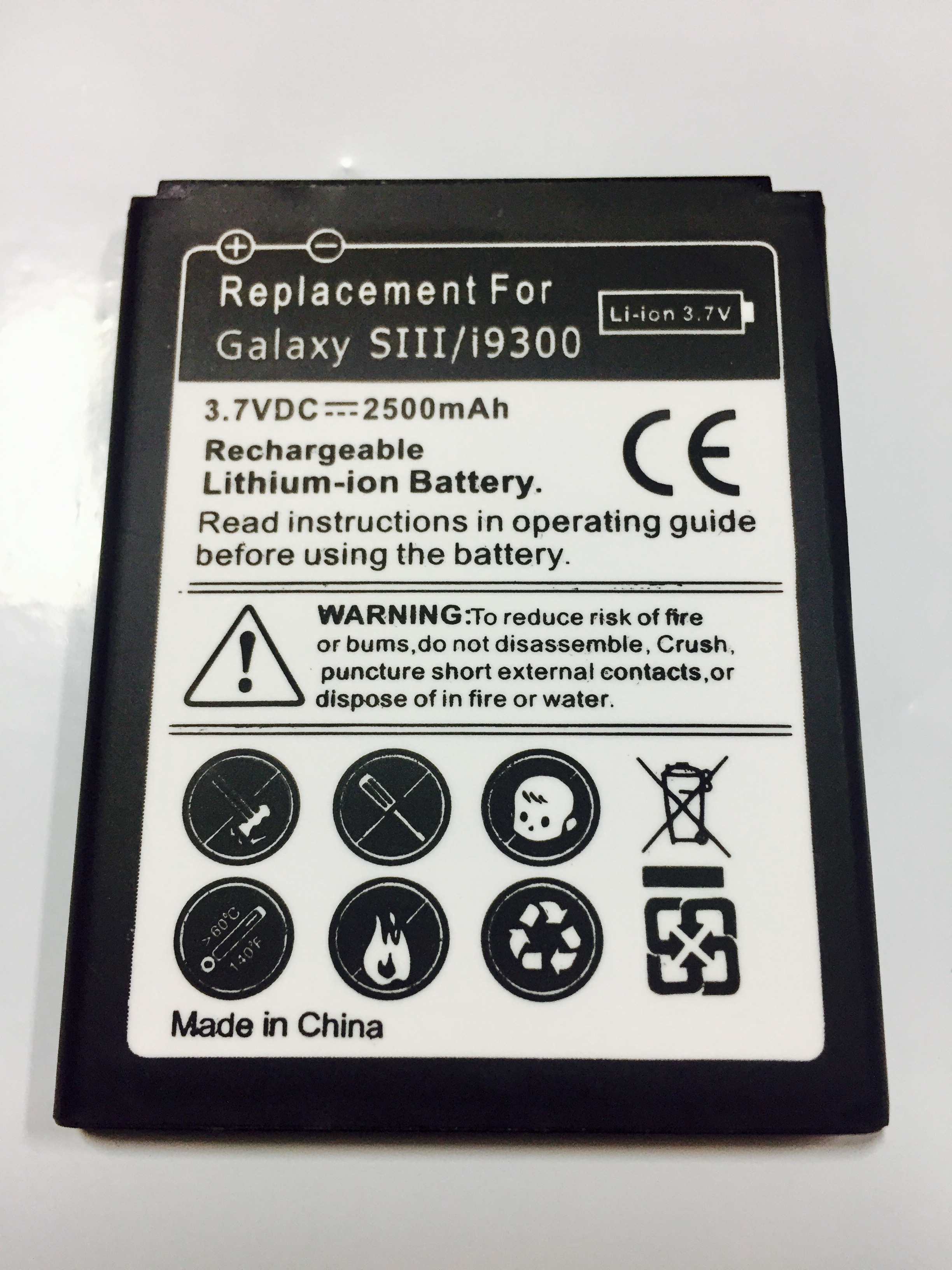 SAMSUNG SIII S3 MOBILE PHONE REPLACEMENT BATTERY [samsu