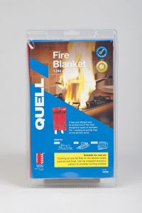 Fire Blanket Quell Chubb Premium Large 1Mtr Safety Kitchen Fire