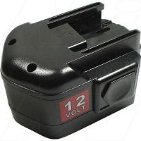 Atlas Copco BCA-B12L Master 12V 1200mAh NiCd REPL BATTERY