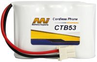 AUDIOLINE CORDLESS PHONE REPLACEMENT BATTERY CTB53