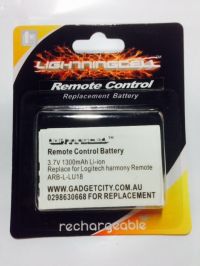 LOGITECH ARB-L-LU18 HARMONY REMOTE CONTROL REPLACEMENT BATTERY