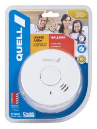QUELL LIVING AREA/HALLWAY PHOTOELECTRIC SMOKE ALARM 10 YEARS WTY
