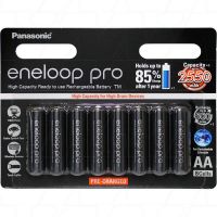 8 X PANASONIC ENELOOP PRO AA battery PACK MADE IN JAPAN - Click Image to Close
