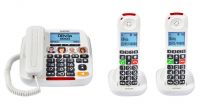 ORICOM Care920-2 Amplified Big Button Phone with 2 x Cordless HS