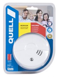 Smoke Alarm Fire Detector Quell Photoelectric long life Intelli - Click Image to Close