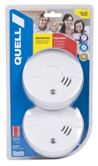 Smoke Alarm Fire Detector Quell Photoelectric long life Intelli