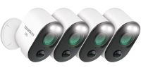 UNIDEN App Cam SOLO PRO 2K Spotlight QUAD Pack 4 Cameras