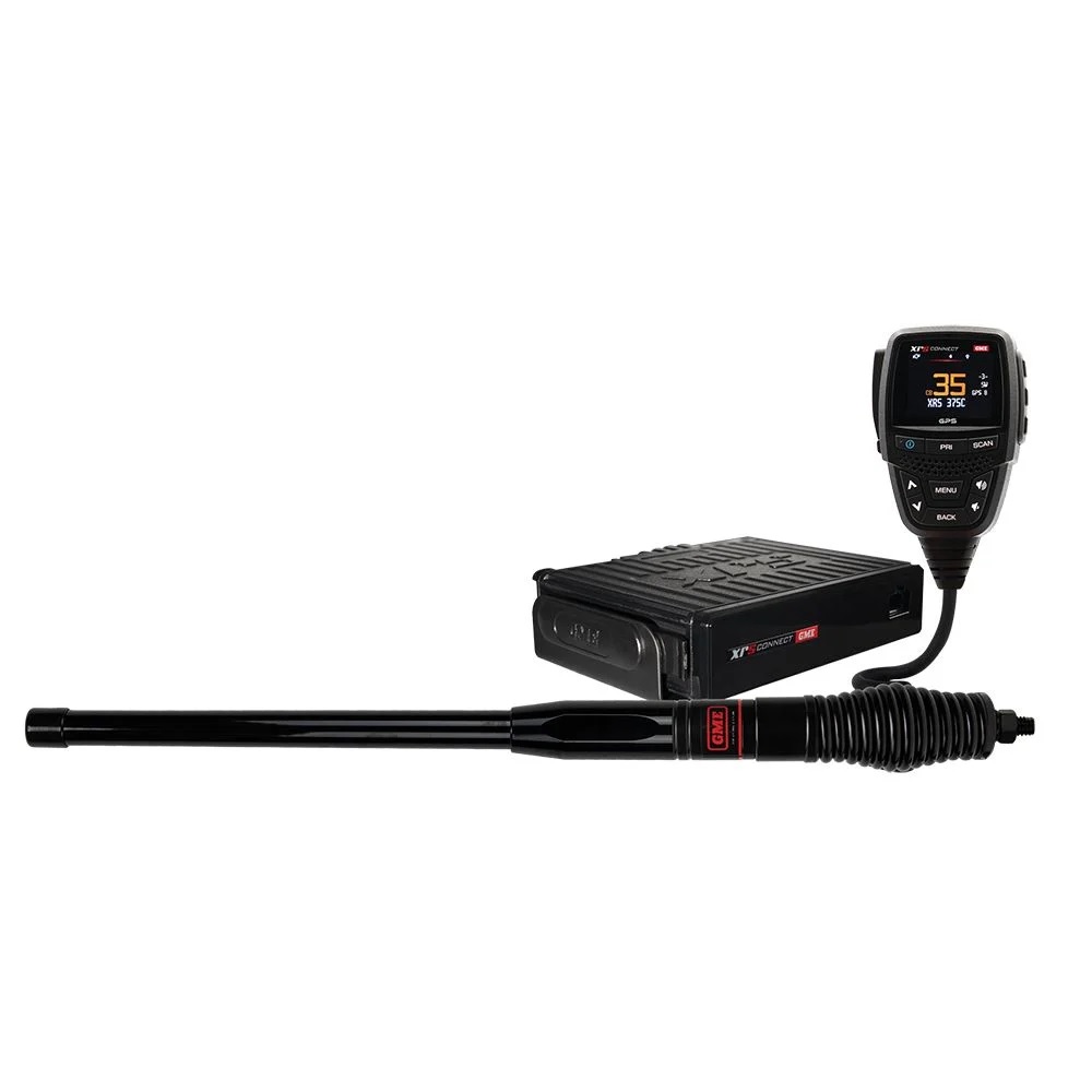 GME XRS-375C4P 4WD UHF Radio & Antenna Pack 12/24v 80ch 5w (image for) GME XRS-375C4P 4WD UHF Radio & Antenna Pack 12/24v 80ch 5w
