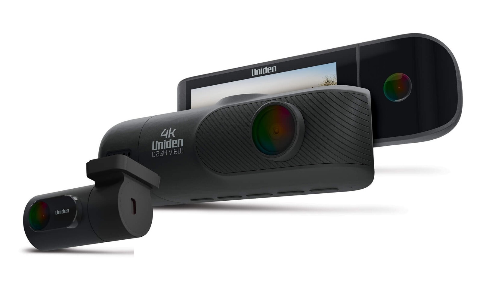(image for) UNIDEN DASH VIEW 40R 3 IN 1 DASH CAMERA 4K HD DASHCAM CABIN
