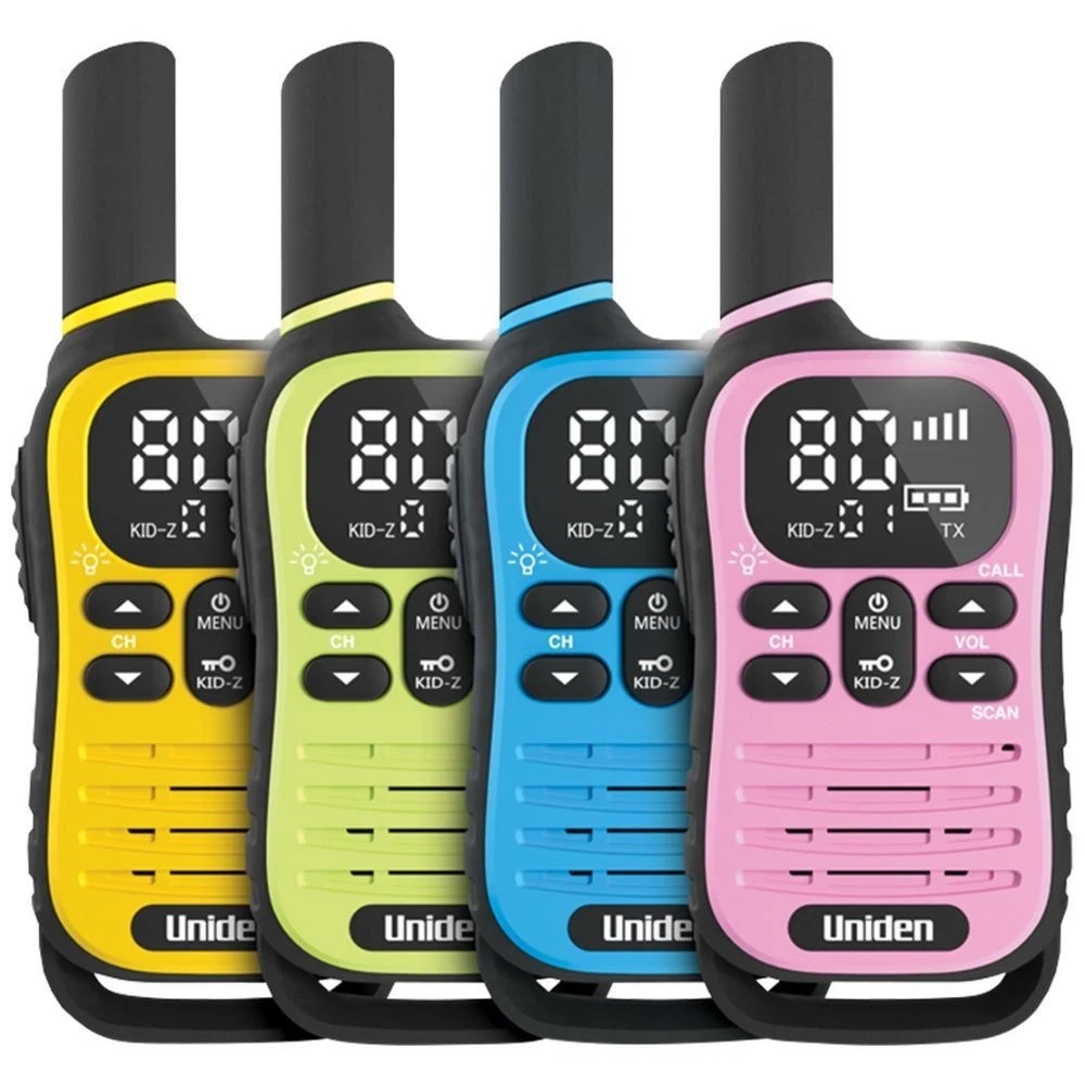(image for) Uniden UH45-4 Max 2 way Uhf Radio 4pk Kidz Zone Secure