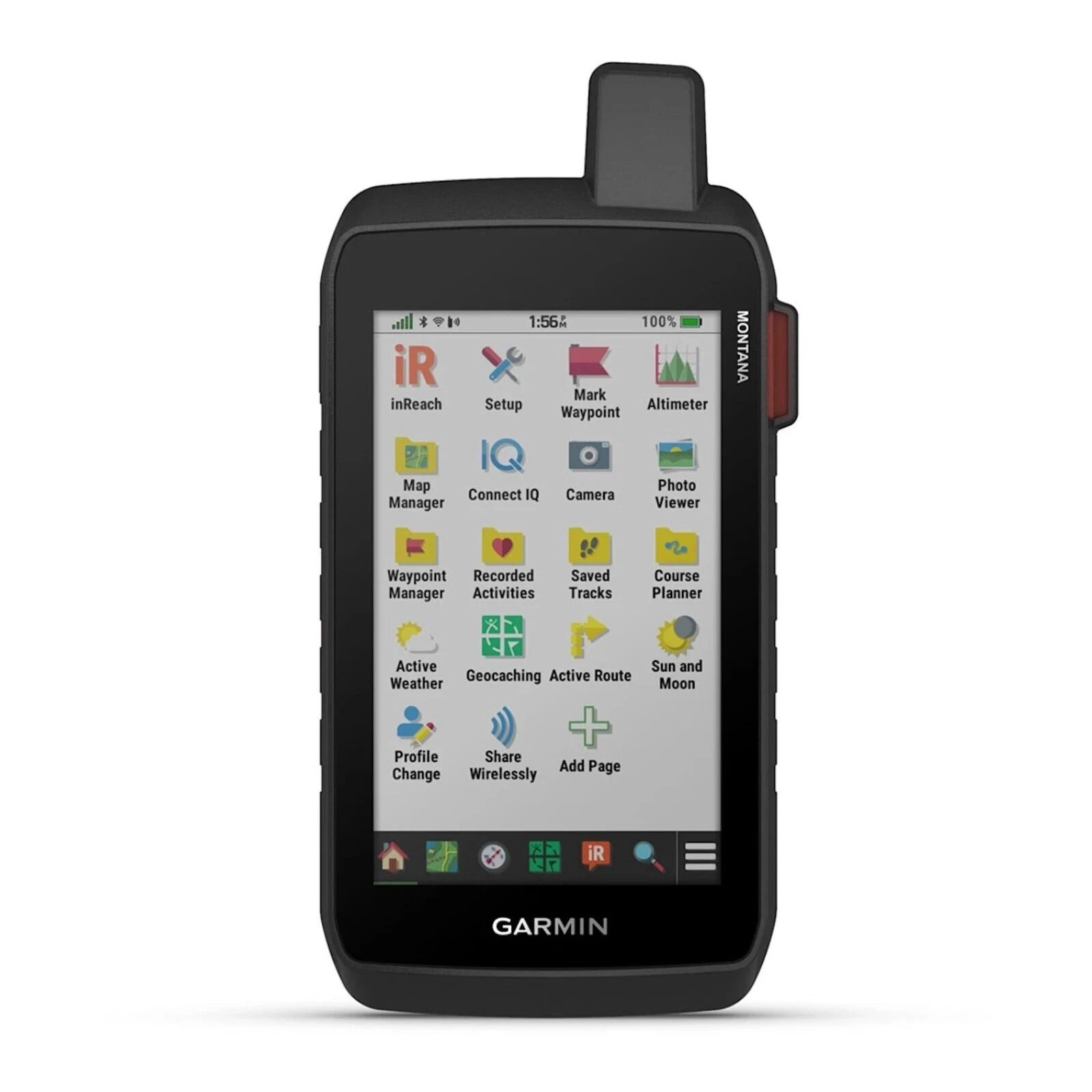(image for) Garmin Montana 760i Rugged Handheld GPS 5 Inch Screen Topo maps