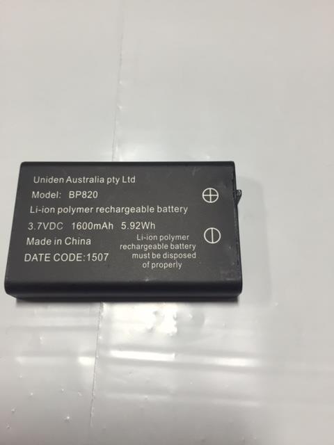 (image for) UNIDEN BP820 1600MAH ORIGINAL REPLACMENT BATTERY