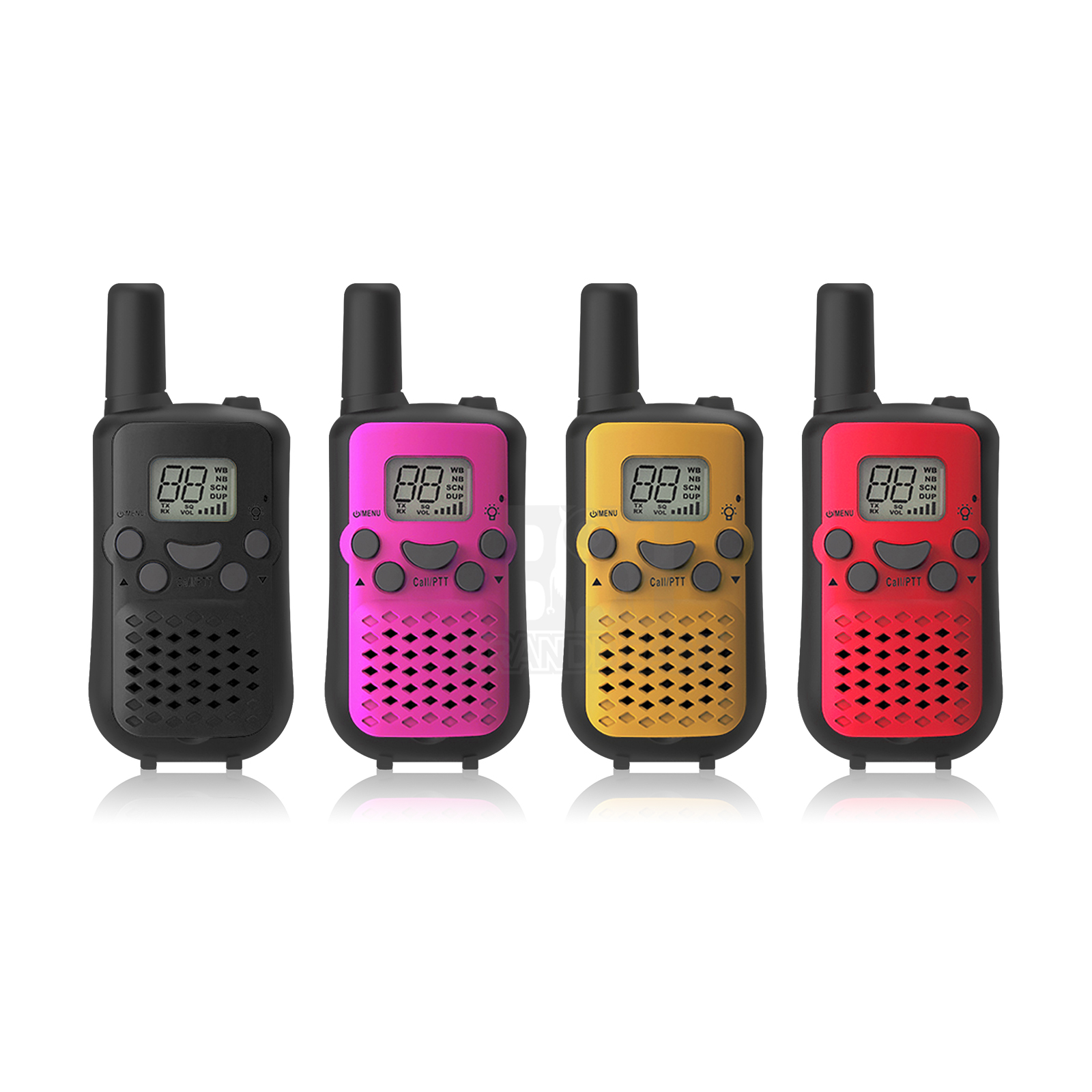 CRYSTAL DBH034PK QUAD RADIO PACK 5W HANDHELD RADIO UHF