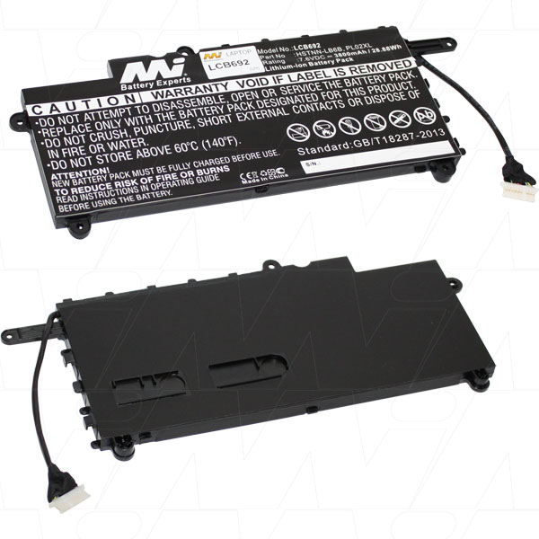 HEWLETT PACKARD LCB692 LAPTOP REPLACEMENT BATTERY AU14