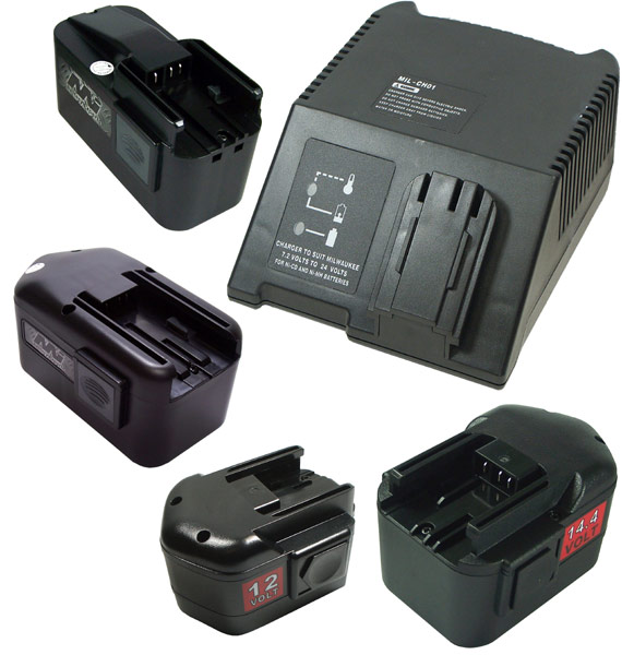 Atlas Copco SRU 30 Universal Battery Charger - 120VAC, 7.2-18V 3.1A, 30 Minute Rapid Charger