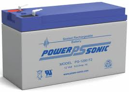 POWERSONIC PS1290 BATTERY 9 AMP HOUR SEALED AGM SLA UPS 12 VOLT