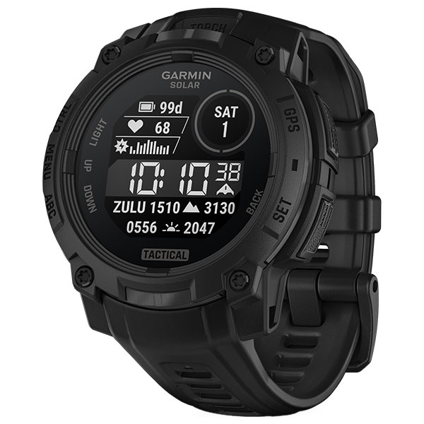 (image for) Garmin Instinct 3 Solar Charge Tactical Watch 50mm Nav gps