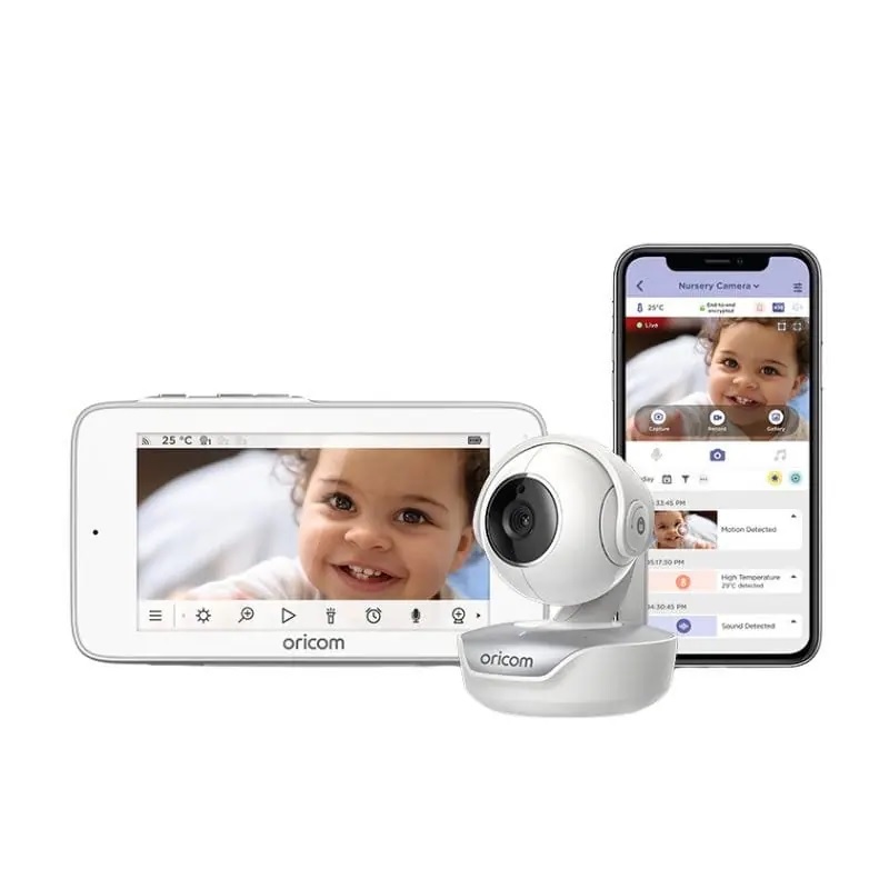 (image for) Oricom OBH36T Baby monitor Touchscreen 5 Inc screen App function