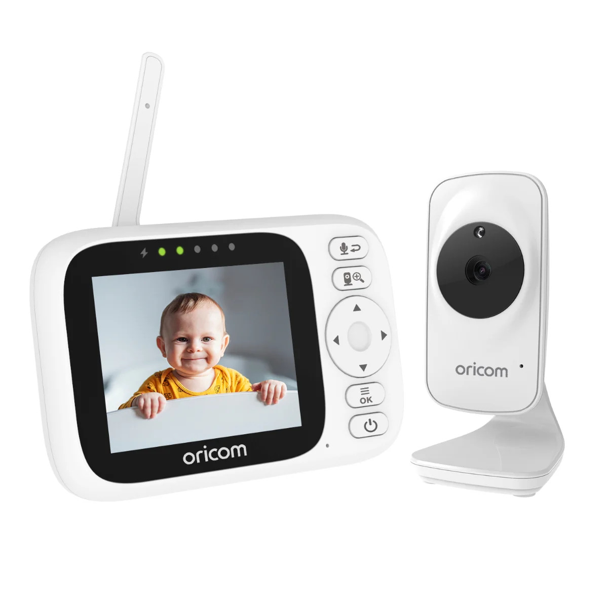 (image for) Oricom Secure340 video Baby monitor 3.2' Screen Pan Zoom sc340