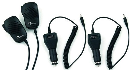 ORICOM UHF2180 CAR CHARGES+SPKR MICS PACK