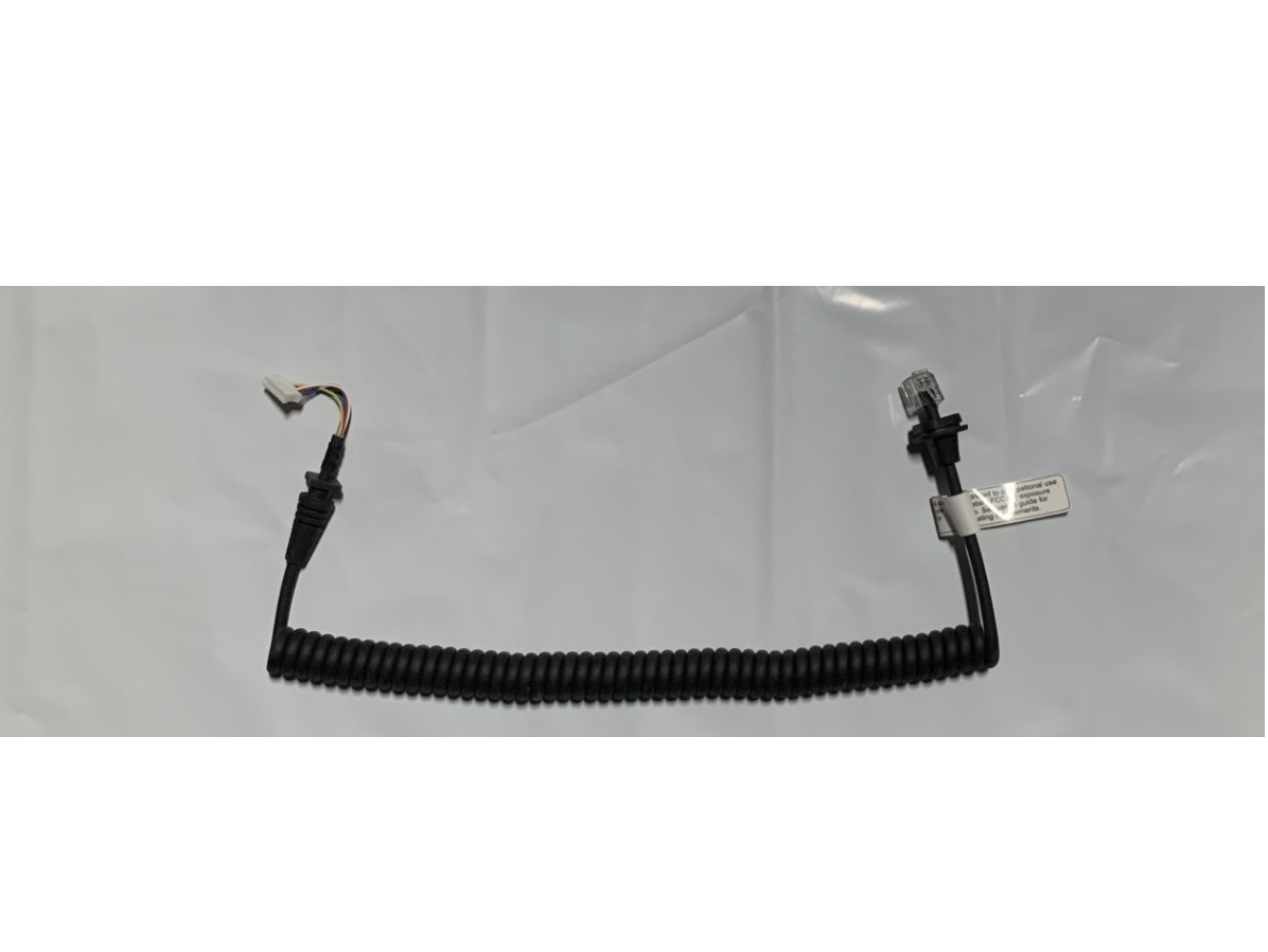 (image for) Tait Standard Palm TM Curly Cord Replacement Cable