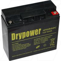 Drypower 12SB22C 12V 22Ah Sealed Lead Acid Battery Rechargeable