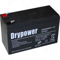 DRYPOWER 12V 9AH SEALED LEAD ACID BATTERY RECHARGEABLE