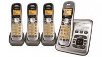 Uniden dect 1735+3 4 handsets cordless telephone+answer Machine