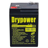 SEALED LEAD ACID BATTERY 6SB5P 6V 5AH DRYPOWER