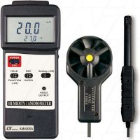 ANEMOMETER WITH HUMIDITY AND TEMPERATURE AM4205A