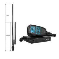 UNIDEN UH9060 UHF RADIO + UNIDEN AT970BK TWIN 6.6/3.0 DBI BLACK