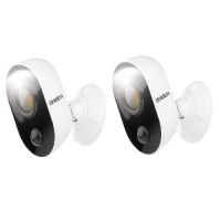 2 X UNIDEN TWIN GUARDIAN APP CAM SPOTLIGHT + SMART SECURITY WIFI