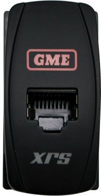 GME XRS-RJ45R6 RJ45 PADD-THROUGH ADAPTOR - TYPE 6 RED