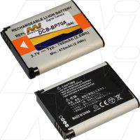 SAMSUNG DIGITAL CAMERA DCB-BP70A-BP1 BATTERY