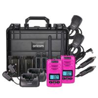 ORICOM DTXTP600 5W HANDHELD CB RADIO PACK PINK TRADIE