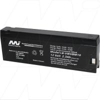 PANASONIC SEALED LEAD ACID BATTERY - LB-VWVBM10