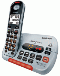 UNIDEN SSE35 VISUAL & HEARING IMPAIRED CORDLESS PHONE SYSTEM