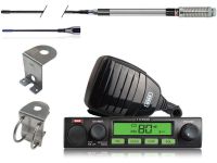 GME 80CH TX3500S UHF CB RADIO 5W+AE4018K2+SHORT WHIP ANTENNA PK