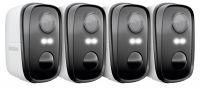 UNIDEN App Cam SOLO X2K-4 (Quad Pack) Wirefree 2K Super HD Spotl