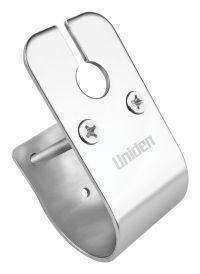 UNIDEN MBU-03SS 50MM GLOSSY STAINLESS STEEL BULL BAR BRACKET WIT