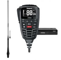 Uniden XTRAK 80 UHF CB Radio+AT880BK 6.5dBi & 3dBi Heavy Duty Tw