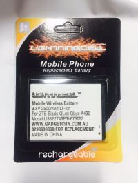 ZTE LI3822T43P3H675053 A430 BLADE Q LUX PHONE BATTERY REPLACEMEN