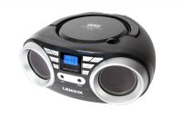 LENOXX CD813 BLACK PORTABLE CD CD-R/CD-RW PLAYER SPEAKER / FM RA