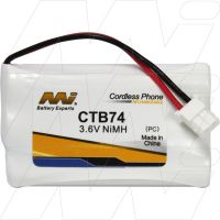 CTB74 CORDLESS TELEPHONE BATTERY SHARP FO-CC500