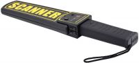 HANDHELD METAL DETECTOR AUDIO VIBRATE ALARM 9V BATTERY