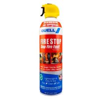 QUELL FIRE STOP AEROSOL FIRE SUPPRESSANT CLAMSHELL suits boat ma